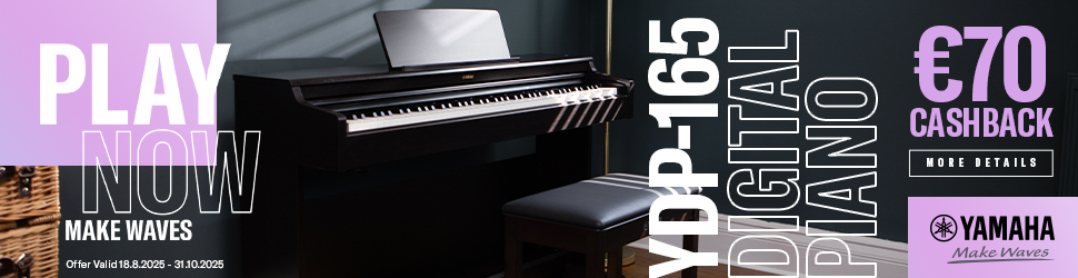 Cashback 70€ Yamaha piano numérique YDP165